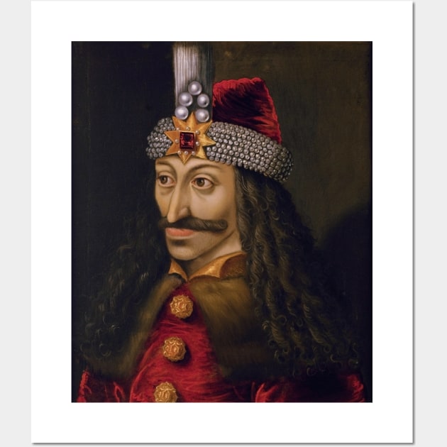 Vlad the Impaler of Romania Vlad Dracula Wall Art by OCDVampire